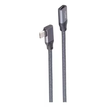 ShiverPeaks BS13-56030 USB-C 3.2 Verlängerungskabel, 90° gewinkelt, 2 m
