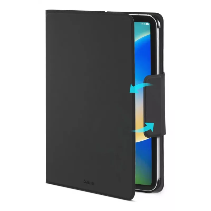 Hama 00216598 Premium Tablet-Folio mit Tastatur für Apple iPad