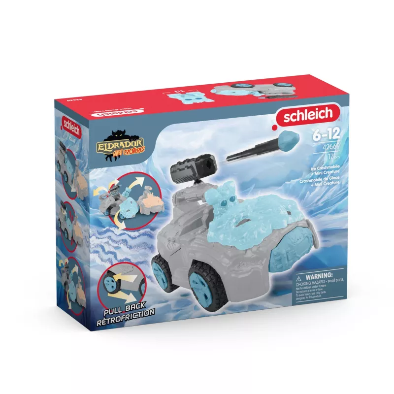 Fahrzeug Schleich ELDRADOR CREATURES Ice CrashMobile Mini Creature 7-12 Jahre