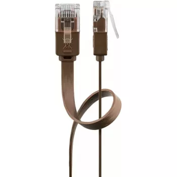 Netzwerkkabel Goobay 95895 Cat6 U/UTP 20m Braun