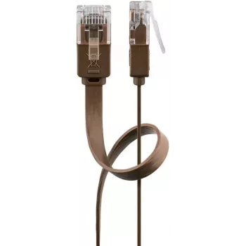 Netzwerkkabel Goobay 95897 Braun 5m Cat6 U/UTP