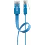 Flaches Patchkabel Goobay CAT 6 2 m U/UTP Blau