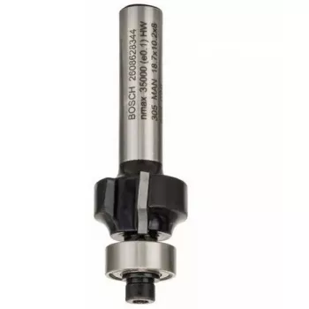 Bosch Accessories 2608628344 Hartmetall-Radiusfräser, 8 mm Schaft, 53 mm Länge