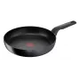 Tefal Hard Titanium Pro G28990 Pfannenset, 2 Stück, Titanbeschichtung, Aluminium, Induktion, 175°C, Schwarz