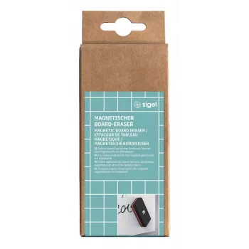 Eraser Sigel BA188 EVA-Fleece Schwarz Rot 1 Stk.
