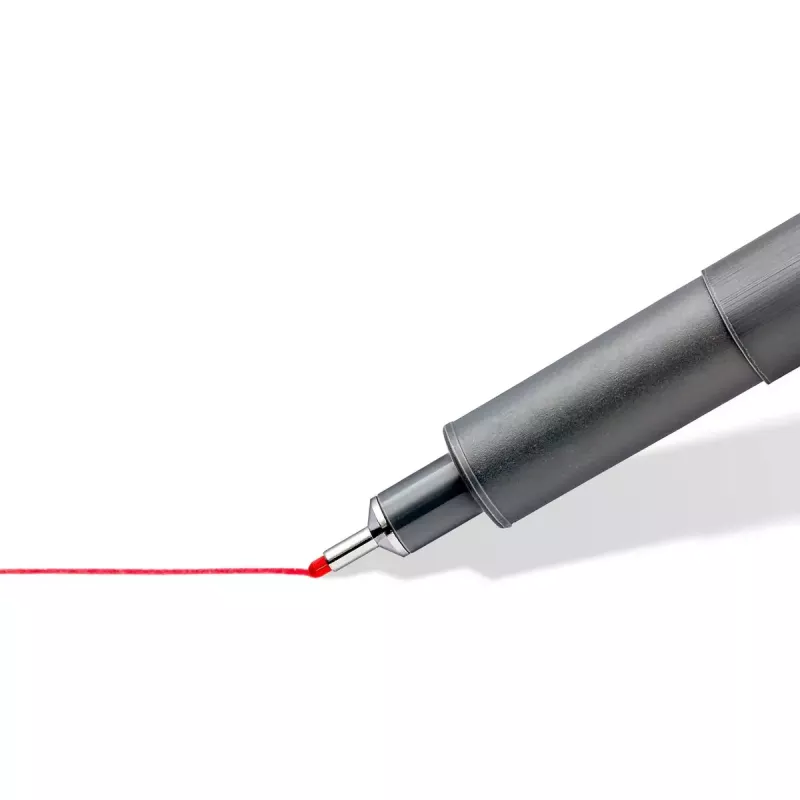 Staedtler Pigment Liner 308 Fineliner, 0,5 mm, 6er-Etui