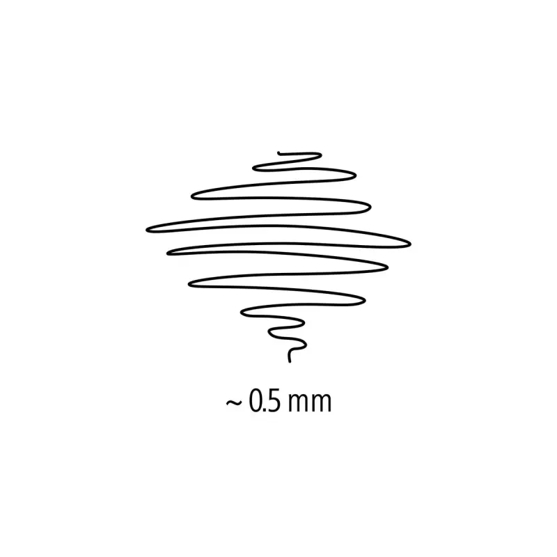 Staedtler Pigment Liner 308 Fineliner, 0,5 mm, 6er-Etui