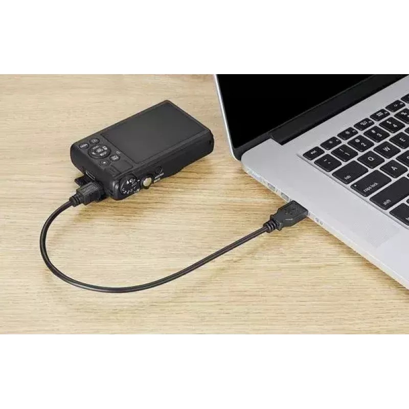 USB-Kabel Renkforce RF-4455807 0,3 m USB A auf Mini-USB B Schwarz