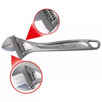 KS Tools CLASSIC 577.0375 Verstellbarer Rollenschlüssel, 43 mm