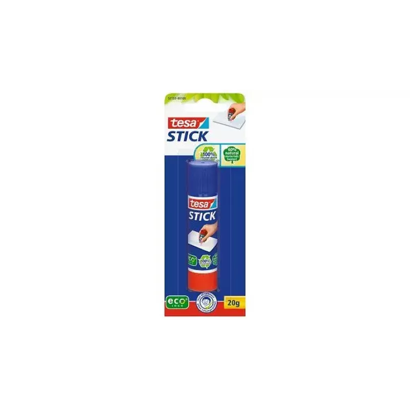 tesa ecoLogo Stick Klebestift, 10 g, 24 Stück Thekendisplay