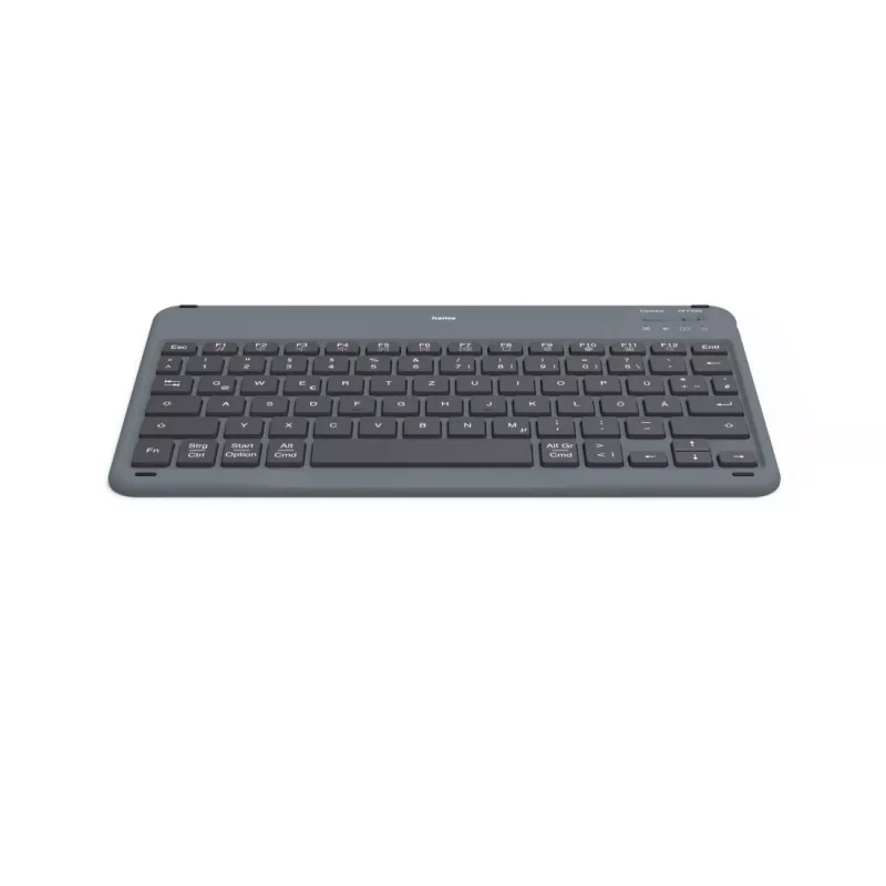 Hama Travel 500 Bluetooth-Tastatur-Case für Tablets 7–11 Zoll, QWERTZ (DE), schwarz
