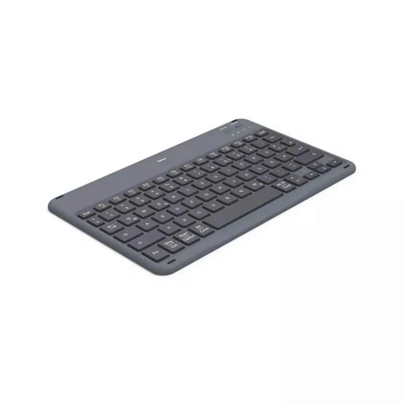 Hama Travel 500 Bluetooth-Tastatur-Case für Tablets 7–11 Zoll, QWERTZ (DE), schwarz