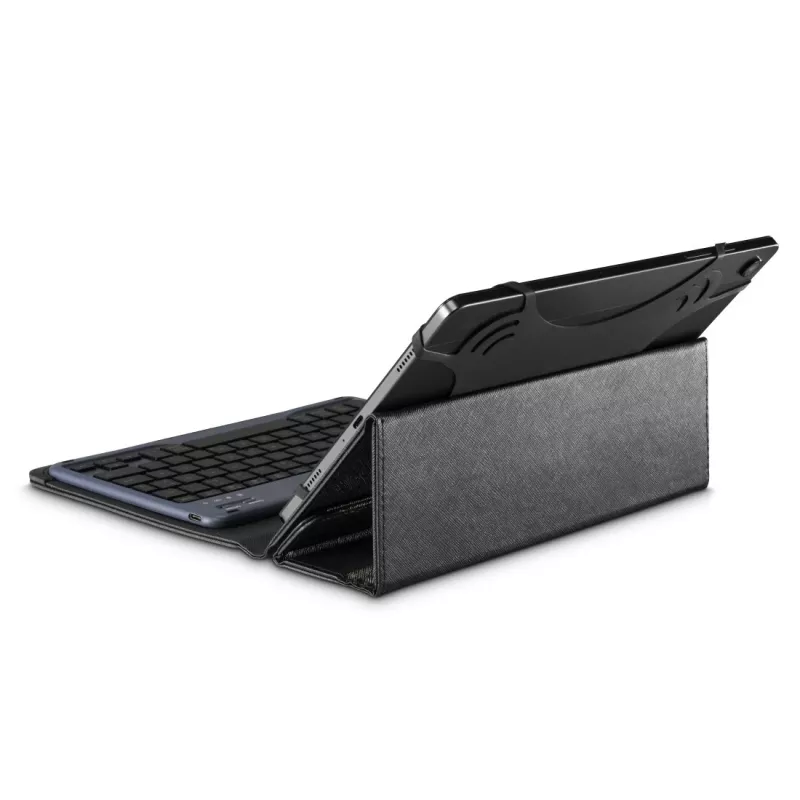 Hama Travel 500 Bluetooth-Tastatur-Case für Tablets 7–11 Zoll, QWERTZ (DE), schwarz