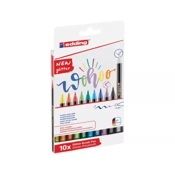 Edding Filzstift 4-1340-10-4 10 Farben Brush-Spitze