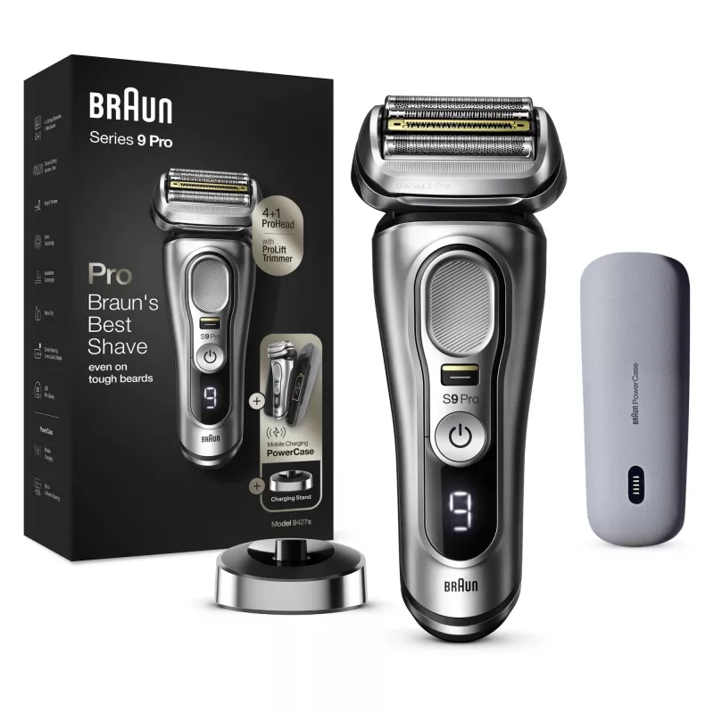Braun Series 9 Pro 81744531 Herrenrasierer Folienrasierer Trimmer Silber