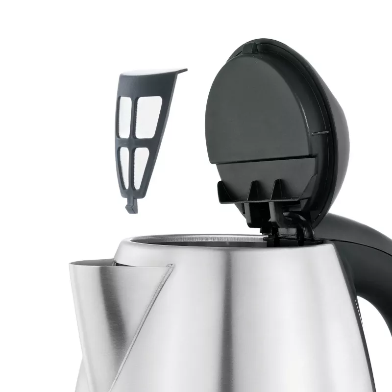 WMF Bueno 0413080011 Wasserkocher 1,7 l 2400 W Schwarz, Edelstahl