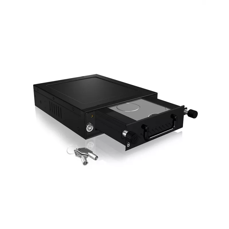 ICY BOX Carrier IB-148SSK-B HDD/SSD-Gehäuse Schwarz 2,5/3,5 Zoll