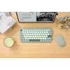 ASUS Marshmallow KW100 90XB0880-BKB200 Tastatur, QWERTZ deutsches Layout, Scherenmechanik, Copilot-Taste, grün