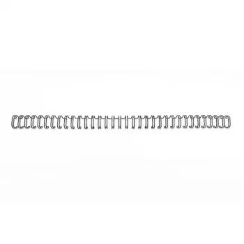GBC Drahtbindespiralen 3:1 NO9 14mm A4, Schwarz, 3 Blätter, Metall, A4, 1,4 cm, 280 mm