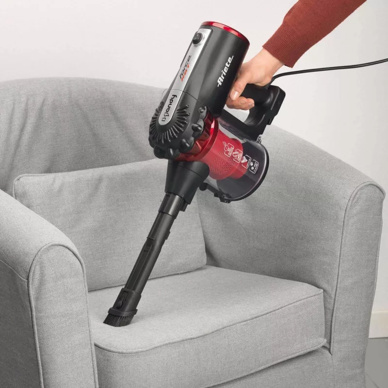 Ariete 2759/11 2-in-1 Stabstaubsauger AC Trocken HEPA Beutellos 600 W Schwarz, Rot