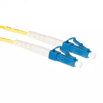 ACT 1,5 Meter LSZH Singlemode 9/125 OS2 Glasfaser-Patchkabel Simplex mit LC-Steckern
