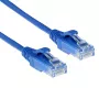 ACT Blau 7 Meter LSZH U/UTP CAT6 Datacenter Slimline Patchkabel mit RJ45-Steckern