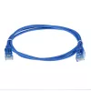 ACT Blau 10 Meter LSZH U/UTP CAT6 Datacenter-Slimline-Patchkabel mit rastnasenfreien RJ45-Steckern