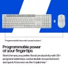 HP 490C Multi-Device Dual-Mode Tastatur- und Maus-Kombination, Weiß