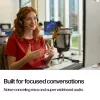 Kabelgebundenes Stereo-USB-Headset HP Poly Mission 625 — ohrumschließend, 147 g, USB-Anschluss (Bulk)