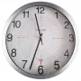 Unilux Funk-Außenwanduhr, 355 mm, Silber, wetterfest