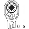 GEDORE 6142700 Aluminium-Umschaltknarre 1/2"