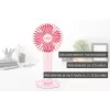 Unold Breezy II Pink 10 cm Handventilator