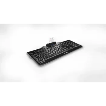 Cherry KC 1000 SC Tastatur, US-Englisch, USB, schwarz