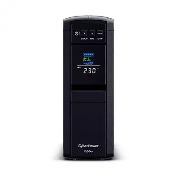 CyberPower CP1200EIPFCLCD unterbrechungsfreie Stromversorgung (USV) Line-Interactive 1,2 kVA 720 W 6 AC-Ausgänge