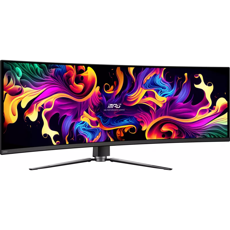 MSI MPG 491CQPX QD-OLED Computermonitor 124,5 cm (49 Zoll) 5120 x 1440 Pixel Dual QHD Schwarz