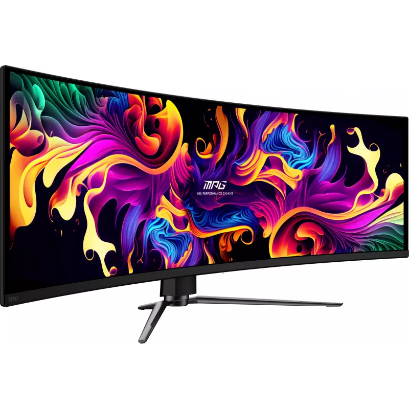 MSI MPG 491CQPX QD-OLED Computermonitor 124,5 cm (49 Zoll) 5120 x 1440 Pixel Dual QHD Schwarz