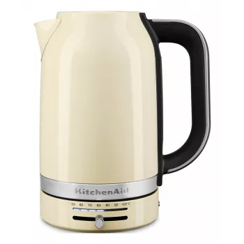 KitchenAid 5KEK1701EAC Wasserkocher 1,7 L 2400 W Schwarz, Creme, Edelstahl