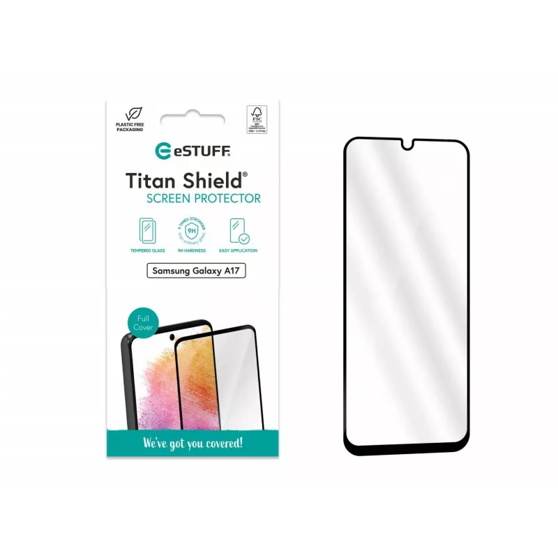 eSTUFF Full Cover Displayschutzfolie, Samsung Galaxy A17 (ES504123)