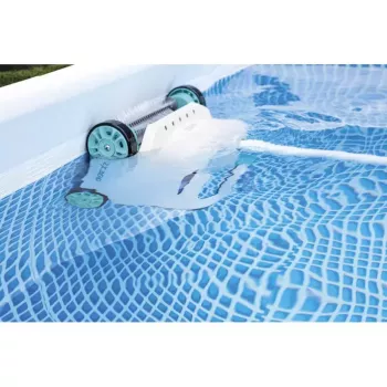Roboter-Poolreiniger Intex 28005 — für Pools, blau/weiß, Gewicht 5,66 kg