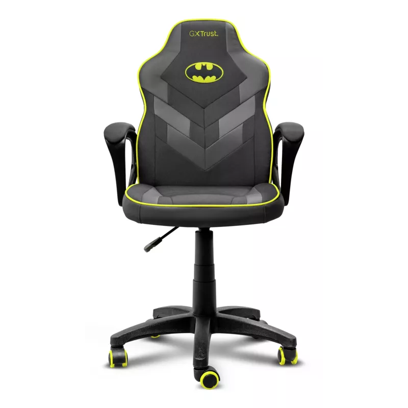 PC-Gaming-Stuhl TRUST 25786 – gepolsterte Sitzfläche, max. Gewicht 110 kg, Sitzfläche 44×44 cm, max. Höhe 100 cm, schwarz/gelb