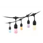 WiZ String Lights, Intelligente Lichterkette, Wi-Fi/Bluetooth, Schwarz, Wi-Fi 4 (802.11n), 802.11b, 802.11g, LED, Kunststoff