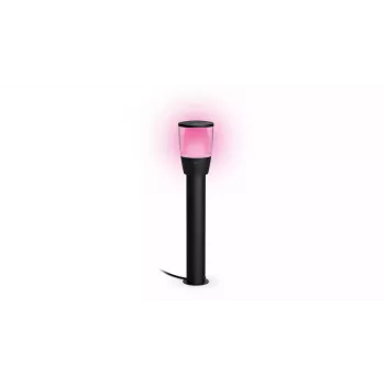 Intelligenter Poller-/Pfostenleuchte Signify WiZ Poller Starter-Kit — LED, 220–240 V, schwarz, 108,5 × 108,5 × 518 mm