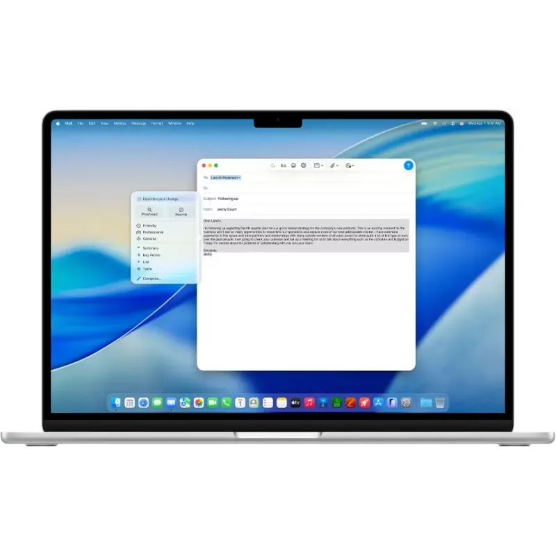 Laptop Apple MacBook Air M5 15,3 Zoll (38,9 cm) 16 GB RAM 512 GB SSD Blau