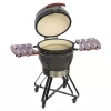 TunaBone Kamado Pro 22 Inch Grill, Größe M, Dark Grey