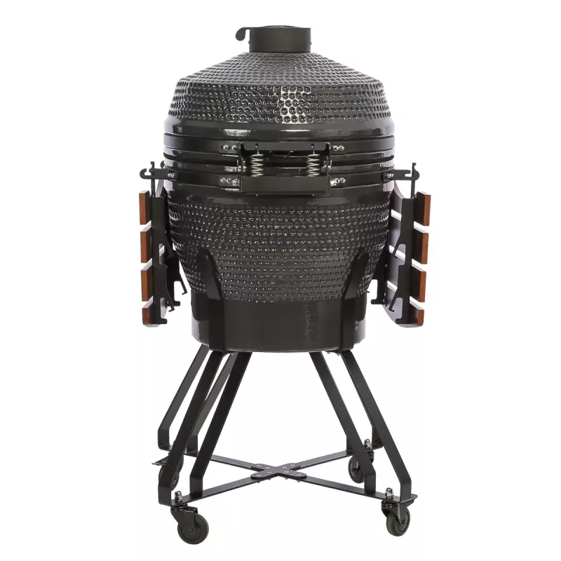 TunaBone Kamado Pro 22 Inch Grill, Größe M, Dark Grey