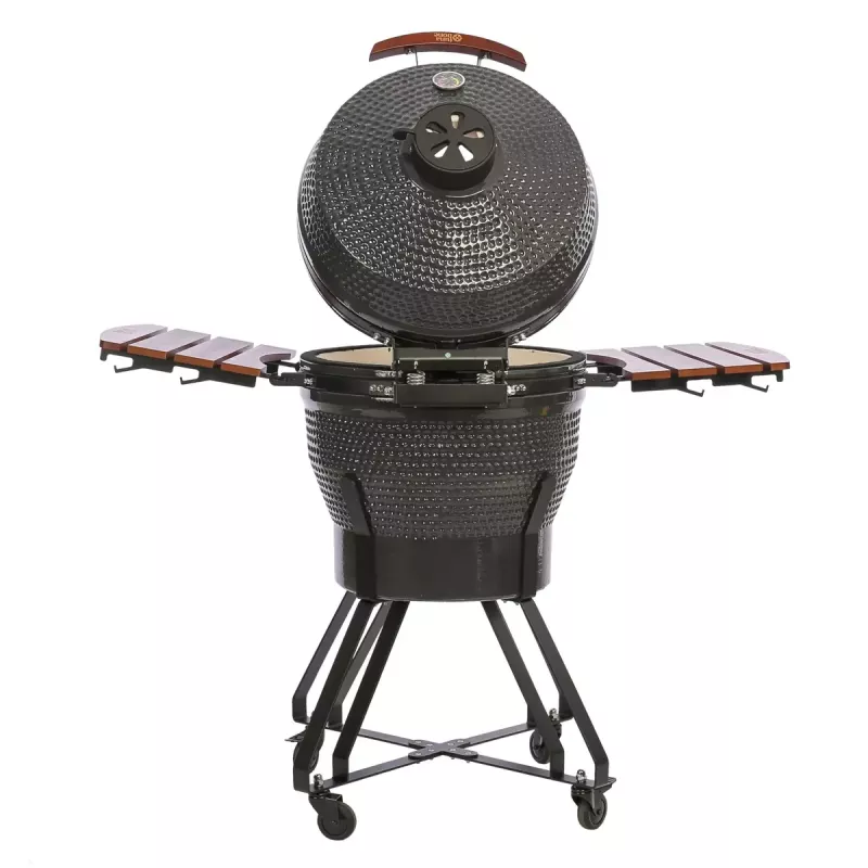 TunaBone Kamado Pro 22 Inch Grill, Größe M, Dark Grey