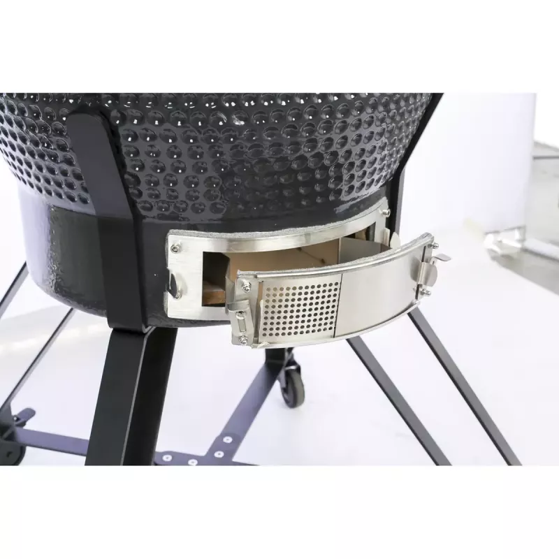 TunaBone Kamado Pro 22 Inch Grill, Größe M, Dark Grey