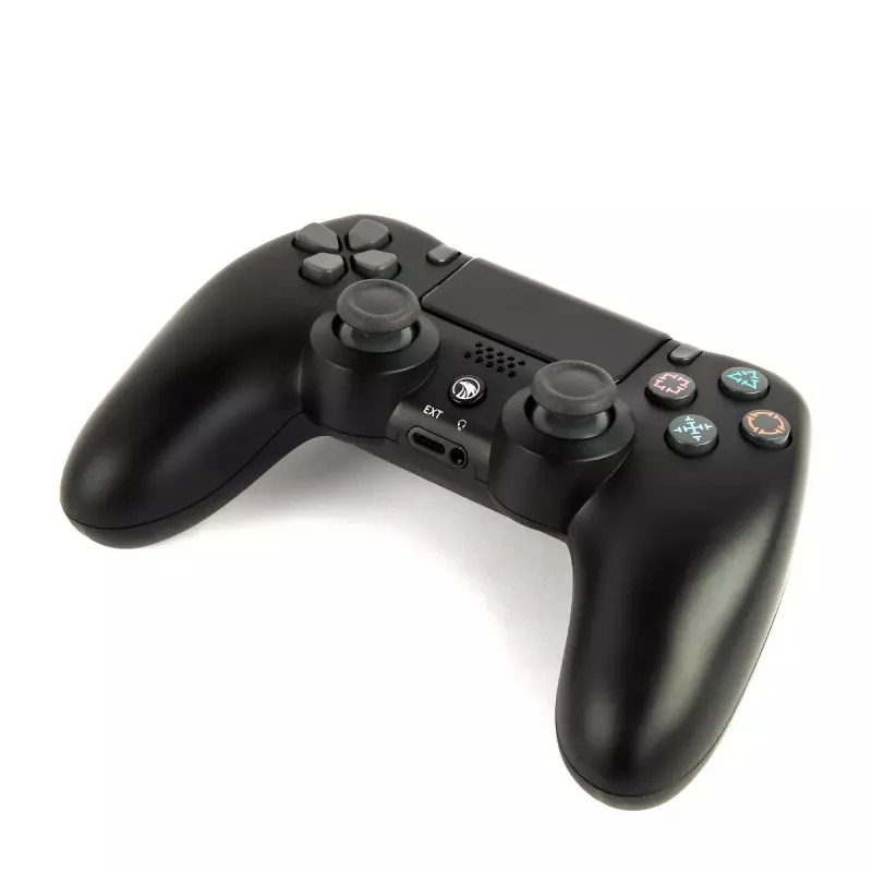 Gamepad GEMBIRD JPD-PS4BT-02 Schwarz – Bluetooth, RF, USB, Li-Ion-Akku, PS4