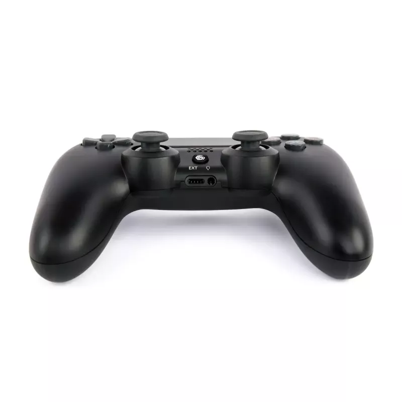 Gamepad GEMBIRD JPD-PS4BT-02 Schwarz – Bluetooth, RF, USB, Li-Ion-Akku, PS4