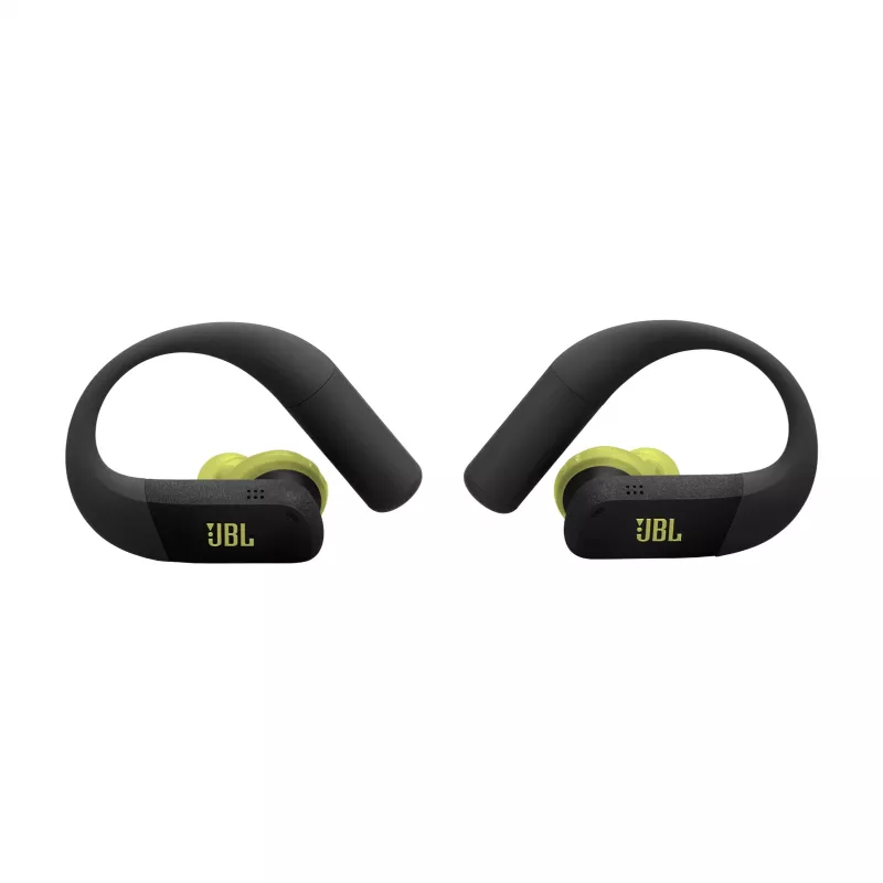 JBL Endurance Peak 4 True Wireless Sport-Ohrhörer, Schwarz/Limette